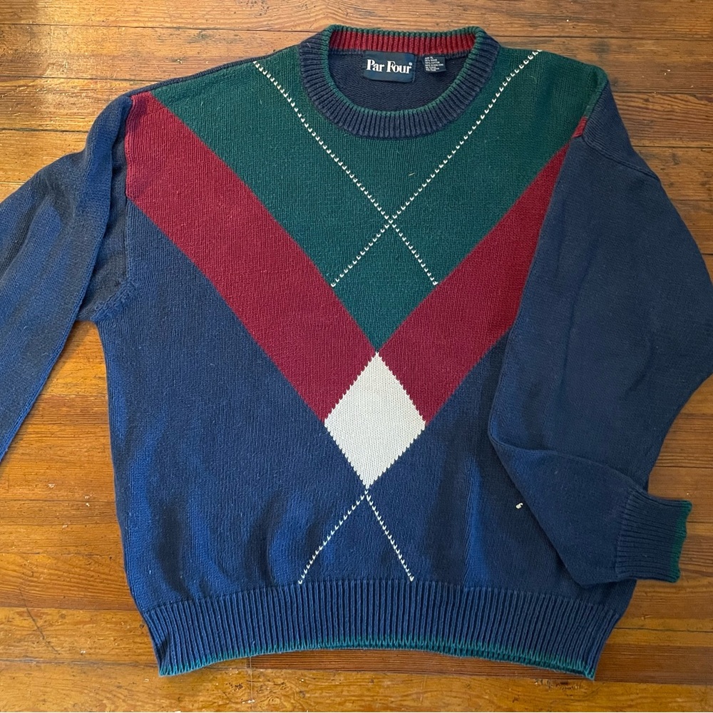 Par Four Grandpa Heavy knit Sweater